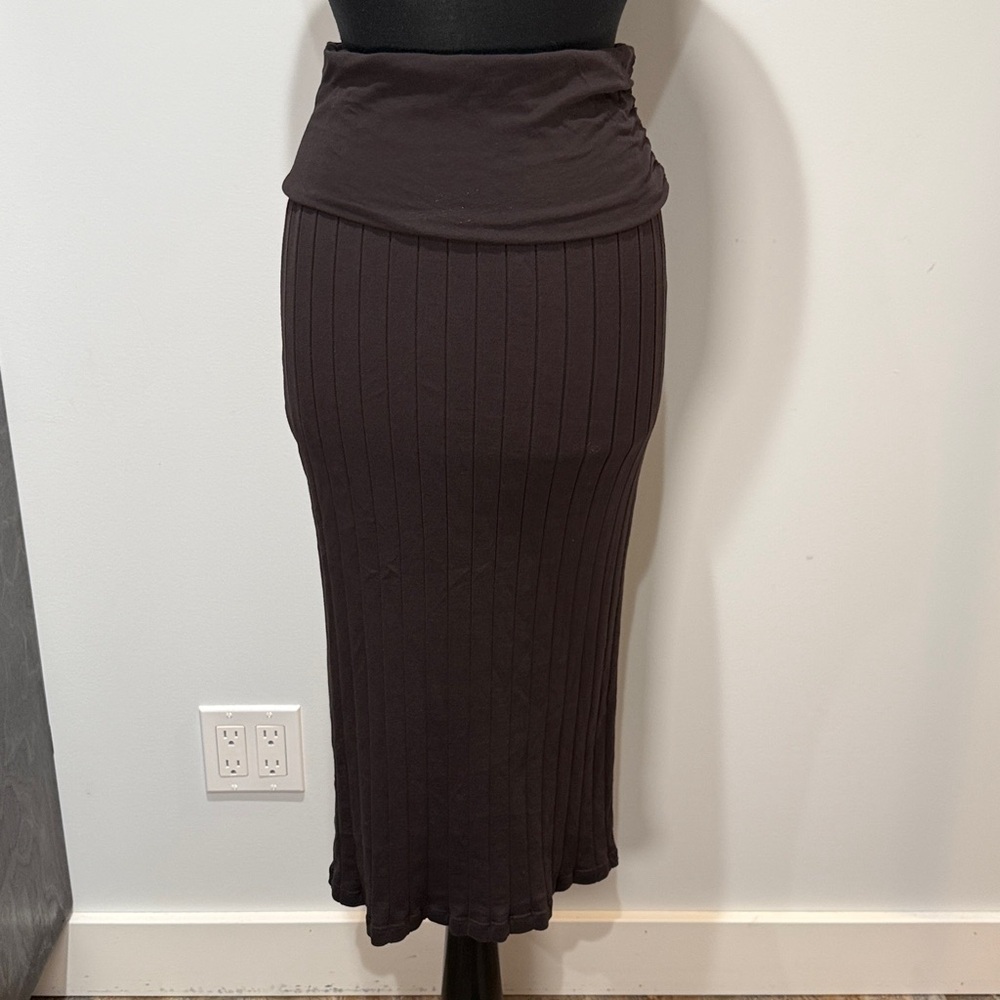James Perse | Ribbed Skirt - Picture 4 of 7